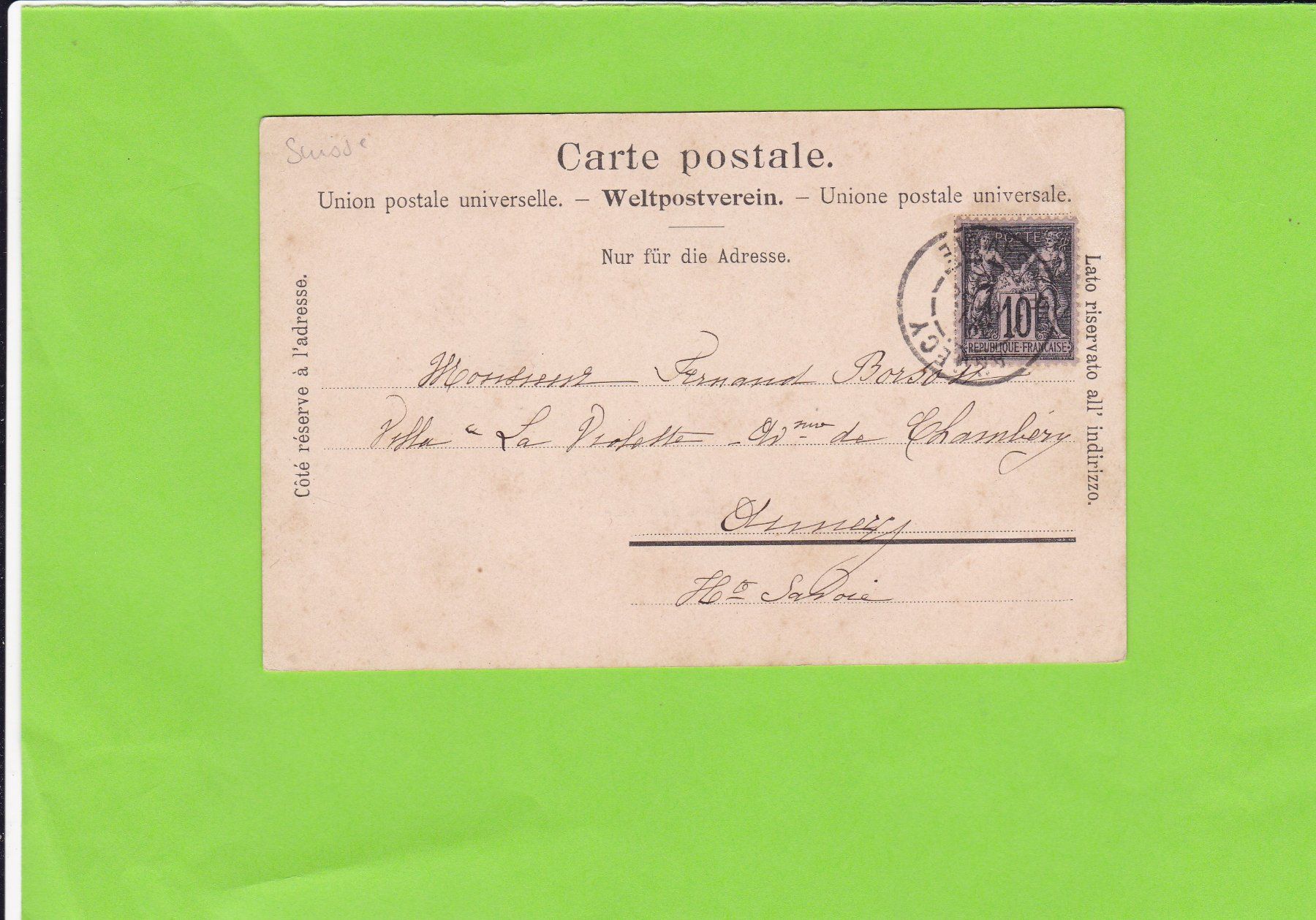 Cartoline postali: Château de la Sarraz – Usato da St. Peterzell venduto da neckertal 1