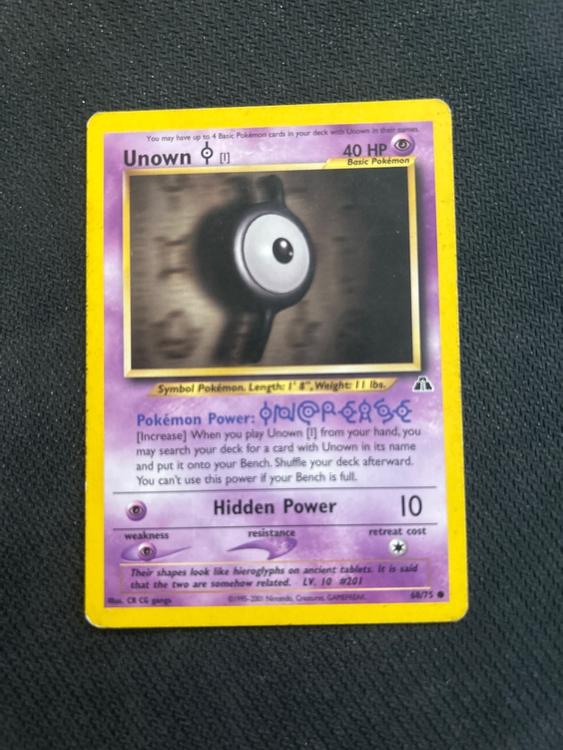 Unown [I] (68/75) [Neo Discovery 1st Edition]