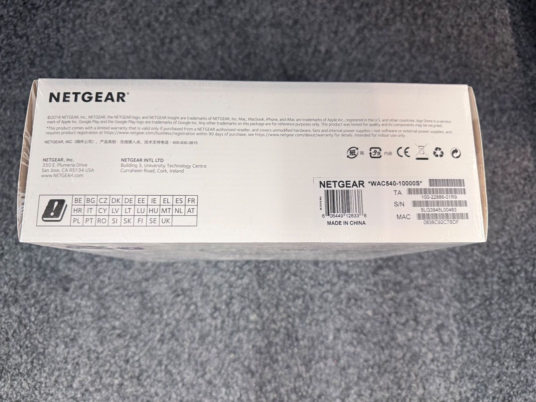 Netgear Modems & Routeurs: NETGEAR WAC540 Wireless Access Point NEU – Neuf avec emballage d'origine à Zug par F-jay69 4
