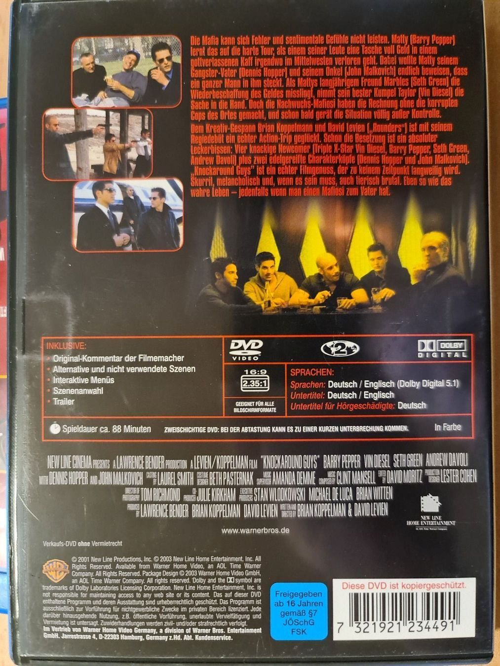 Tutti i DVDs: DVD Knockaround guys – Usato da Dintikon venduto da Vexi 1
