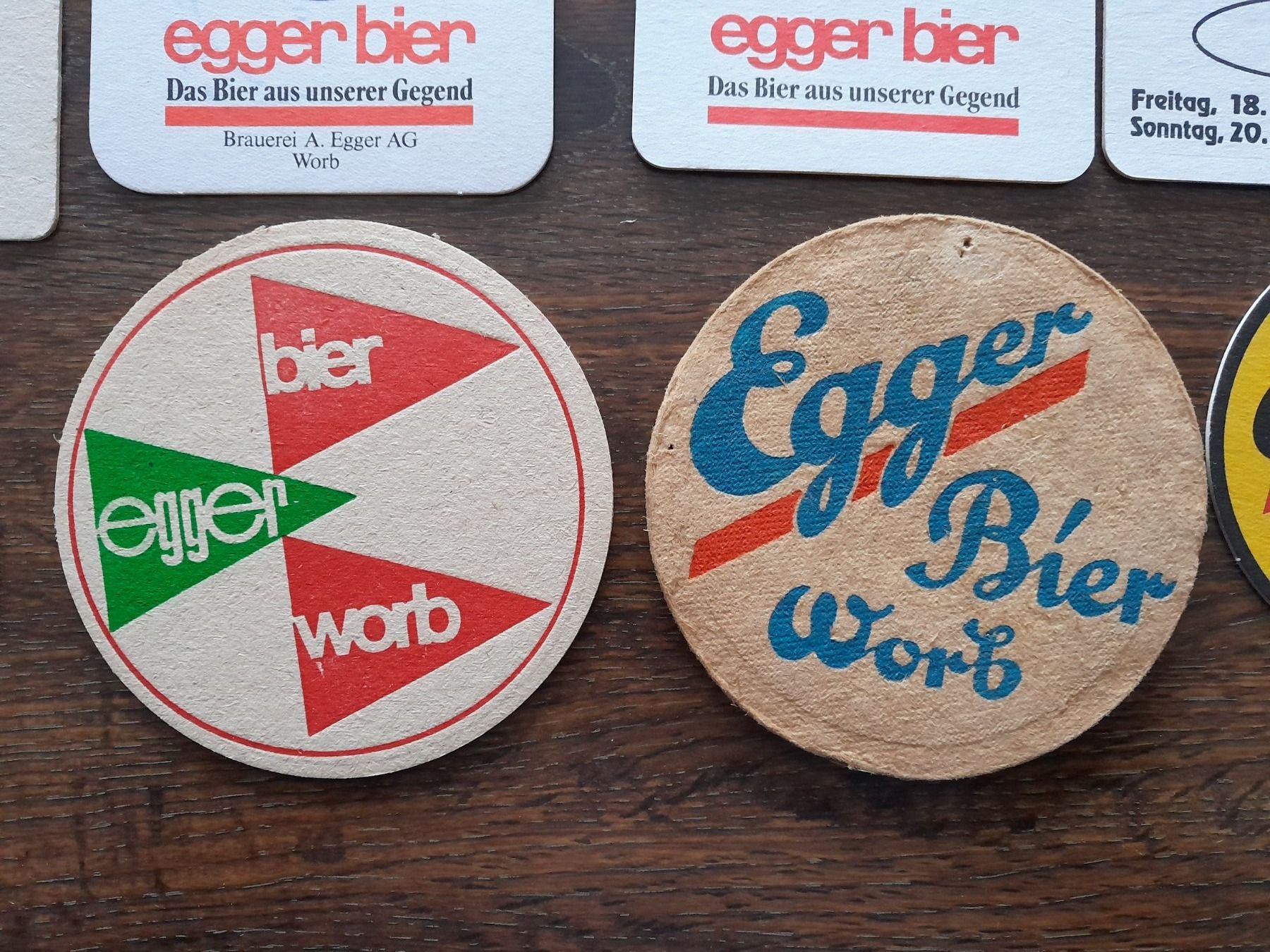 Untersetzer: Bier Brauerei Egger Worb Bierdeckel – Gebraucht aus St.Gallen von Stocken64 3