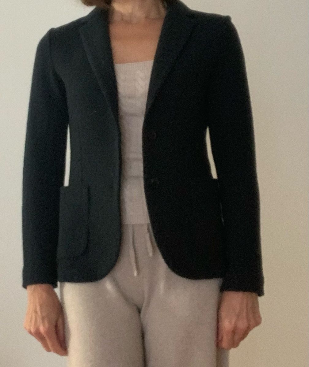 Circolo Giacche: Dunkelblauer Schurwoll Blazer, Circolo, Gr. 32 – Usato da Meilen venduto da mohnblume 1