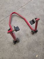 Béquille d'atelier moto Bike Lift, patins en L, réglable