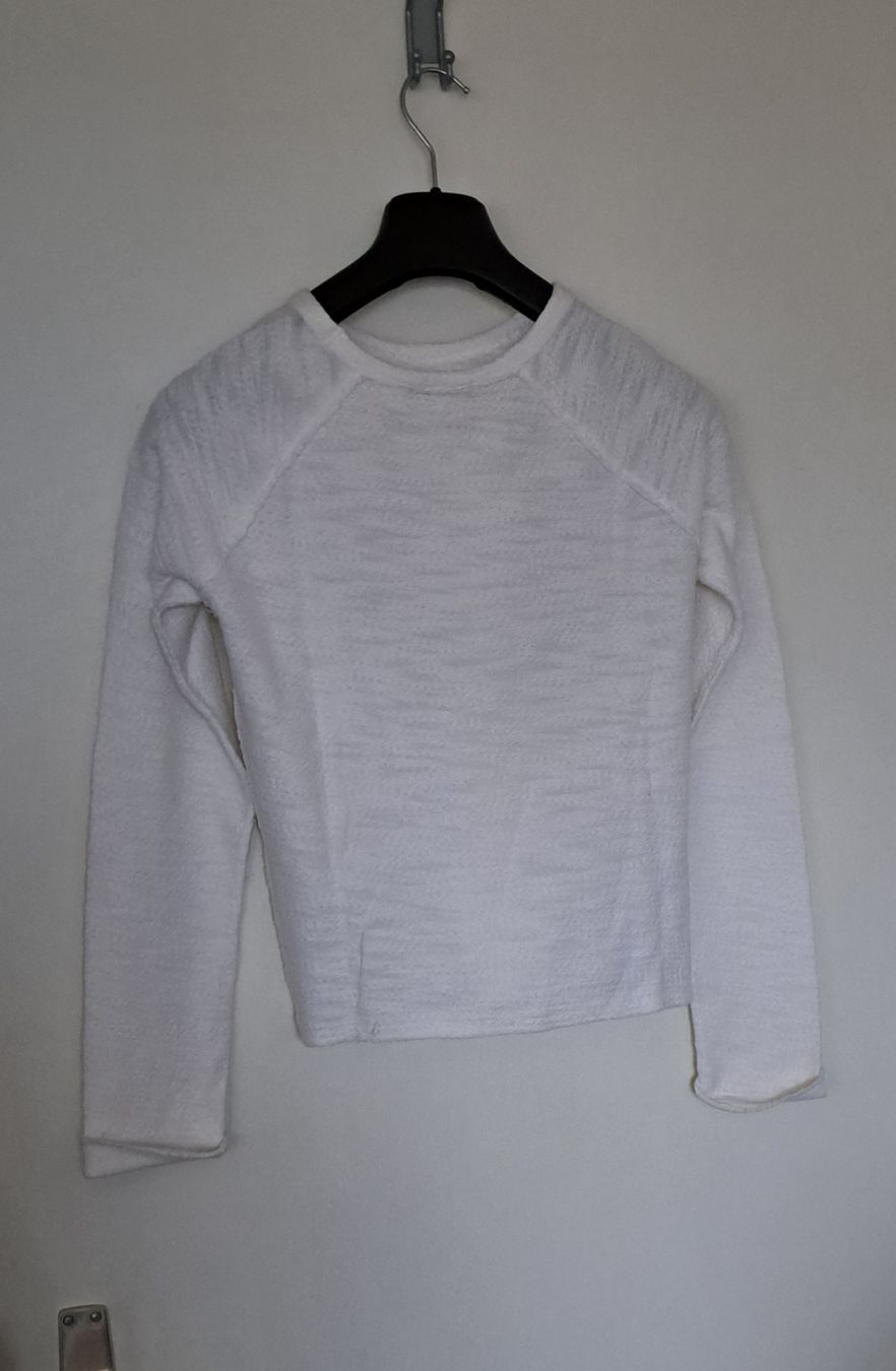 Sisley Maglioni & Felpe: Joli pull blanc marque  "Sisley" avec dentelle , Taille S – Nuovo (secondo la descrizione) da Meyrin venduto da gazon02 3