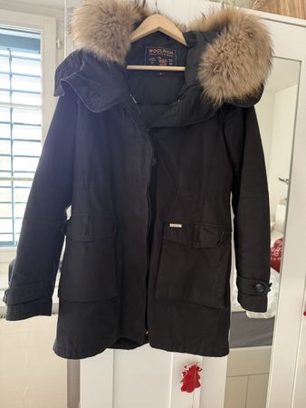 Winterjacke Woolrich Arctic Parka, Schwarz, Grösse M!