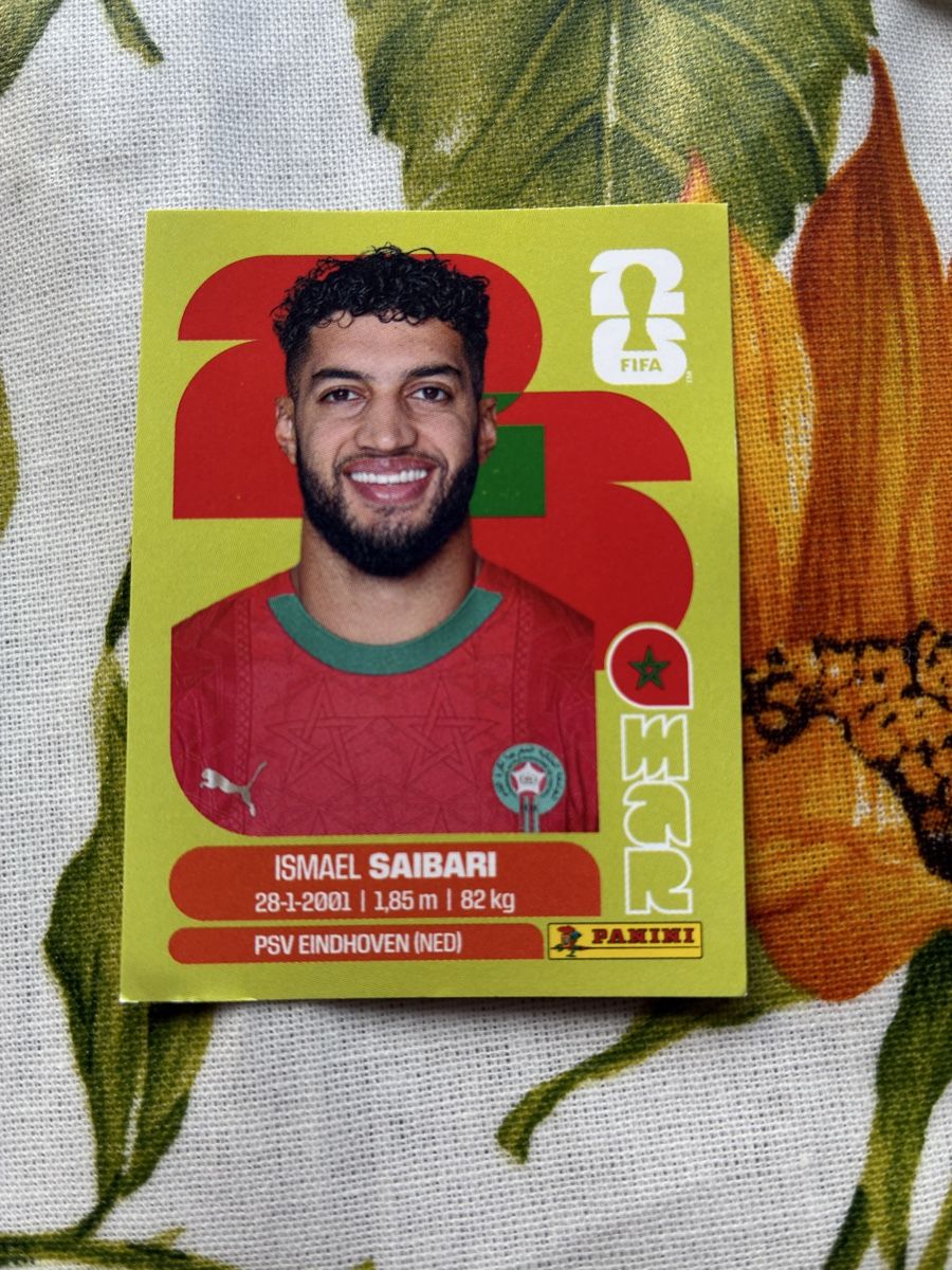 Panini Carte collezionabili: FIFA World Cup 2026 Sticker Ismael Saibari Panini – Usato da Wettingen venduto da ric_xm6x