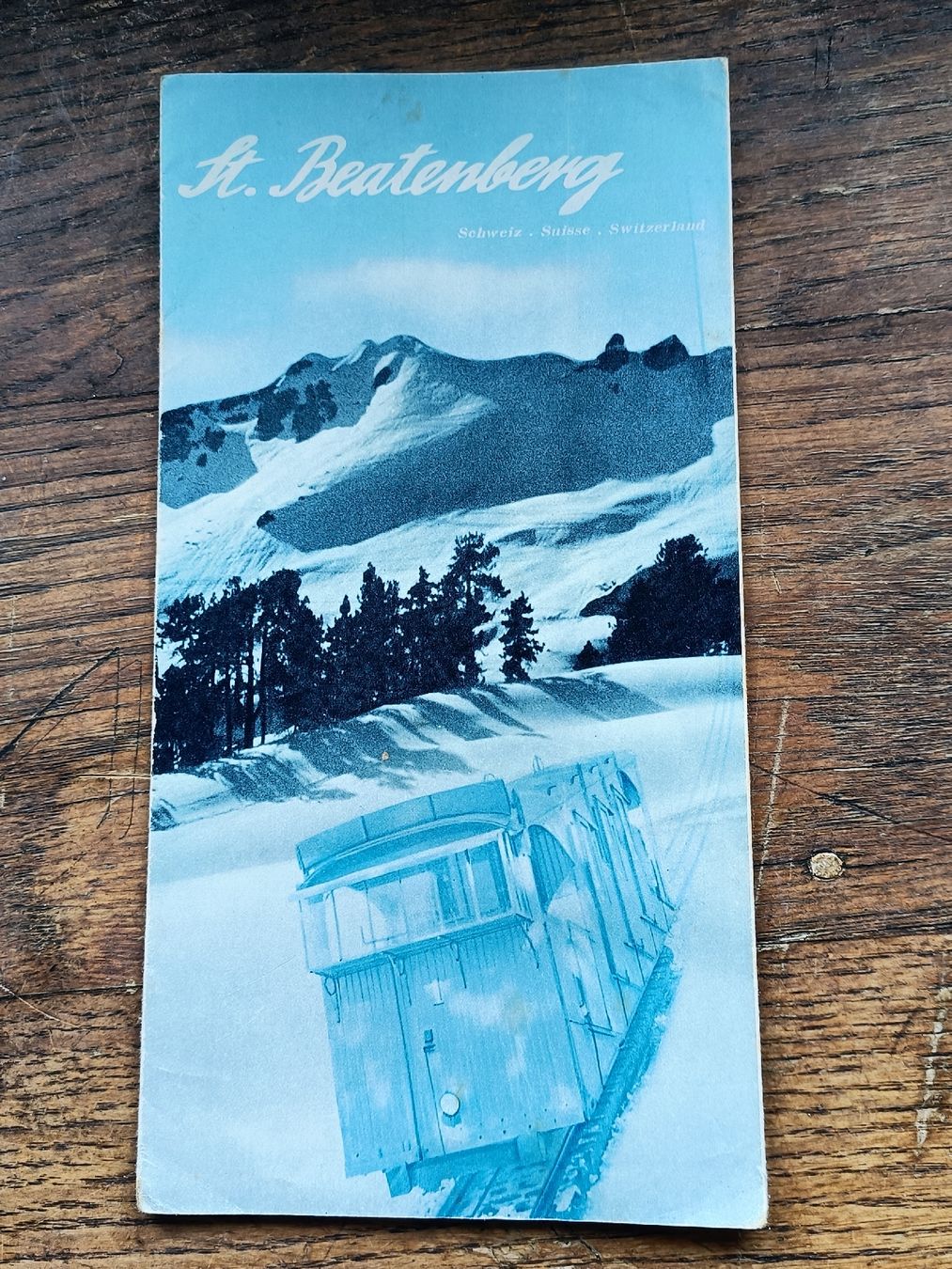 Documenti: Alter Prospekt / St Beatenberg - Berner Oberland ca. 1930 – Usato da Brugg AG venduto da Ente015