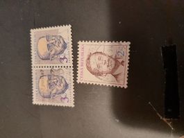 Timbres Tchécoslovaquie République Tchèque, lot de 3.