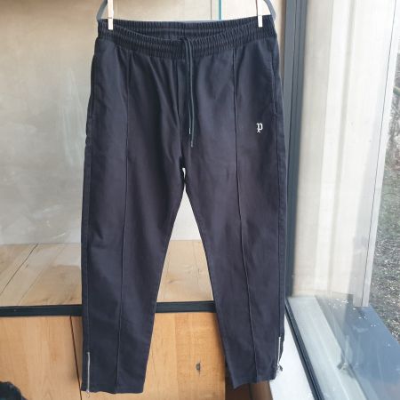 🐸 PESO RAW PLEAT PANT HERREN HOSE XL (L) SCHWARZ