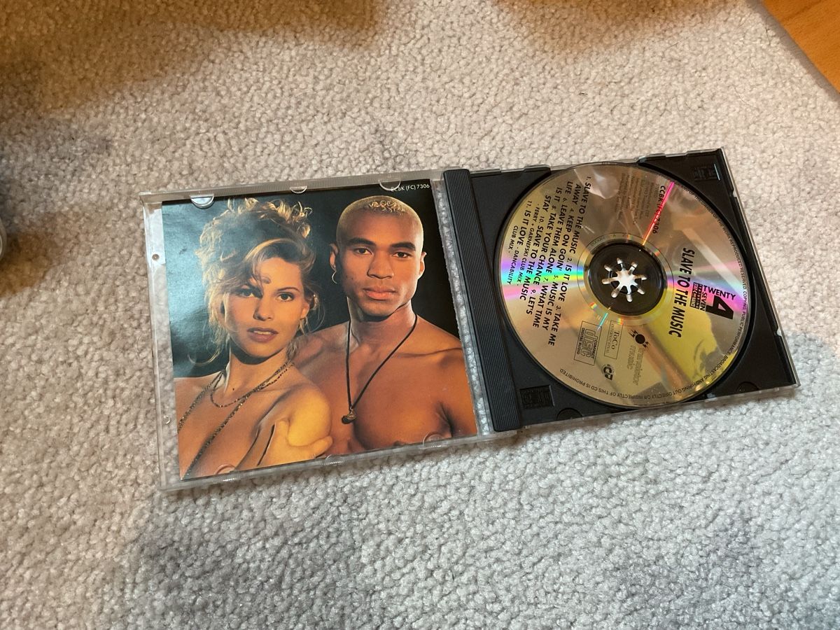 CD: Twenty 4 Seven - Slave To The Music – Usato da Grub SG venduto da Vinciguerra 2