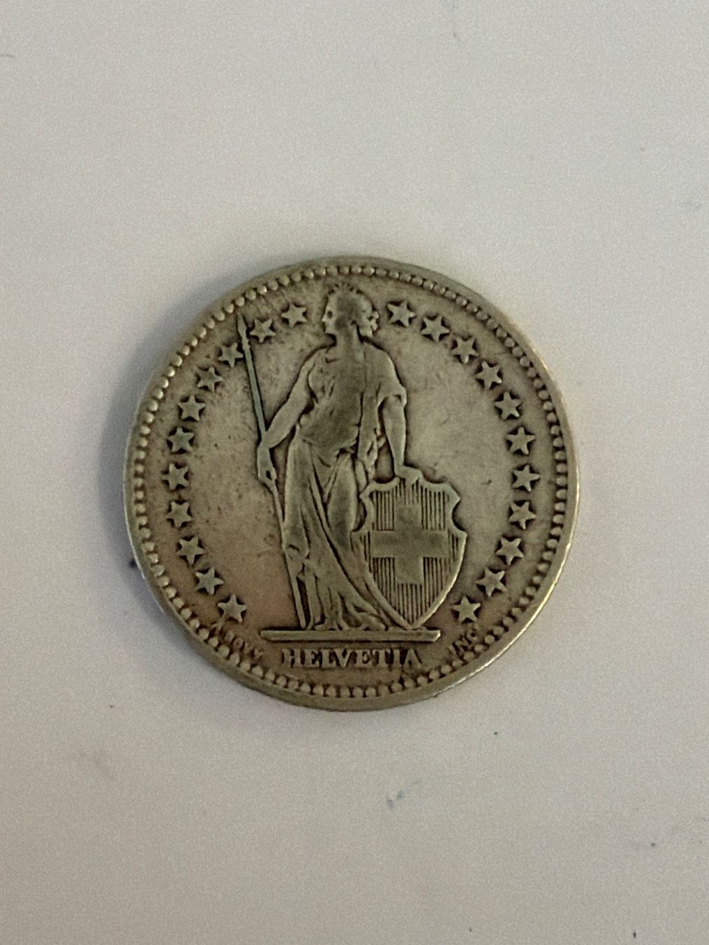 Alle Münzen: 2.- silber 1913 (14) – Gebraucht aus Bonstetten von juliestore 1