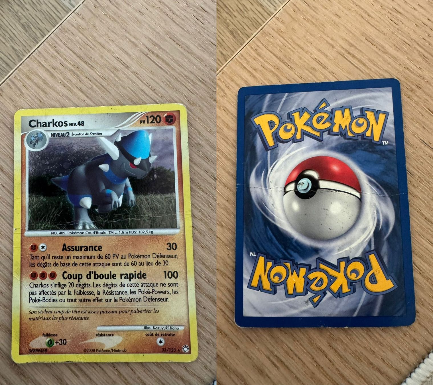 Pokémon Sammelbilder & Trading cards: Charkos 33/123 – Gebraucht aus Chavannes-Renens von skywalker1942