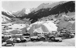 NEU: uralte Ansichtskarte KLOSTERS 1938, ab 1.--