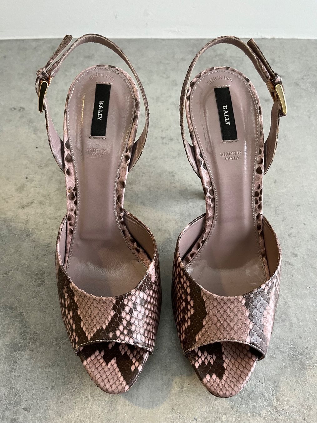 Bally Scarpe da donna: BALLY Heels Python, Gr. 38 - NP: 750.- - wie NEU – Nuovo (secondo la descrizione) da Zollikofen venduto da spunk65 4