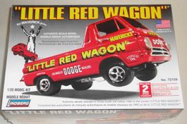 Lindberg Little Red Wagon '65 Dodge Pickup 1:25