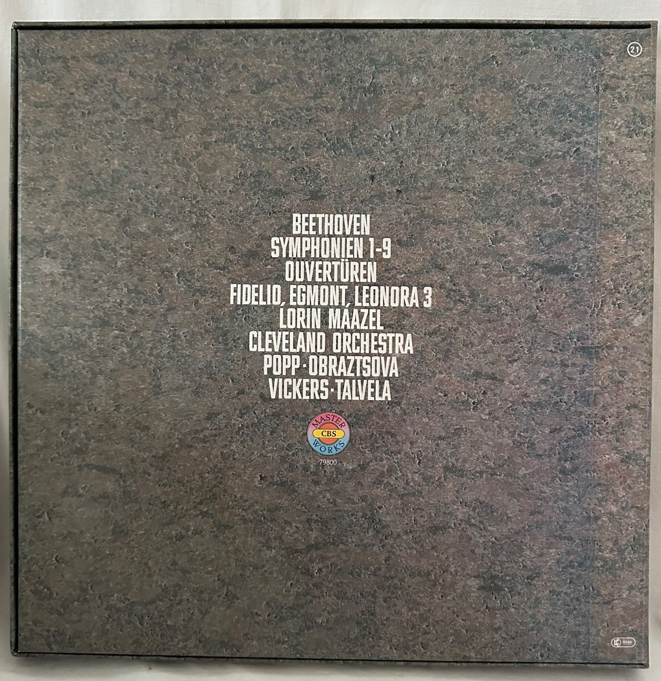 Dischi in vinile: Schallplattenbox Beethoven Symphonien 1-9 – Nuovo (secondo la descrizione) da Winterthur venduto da jud_xfw6 1