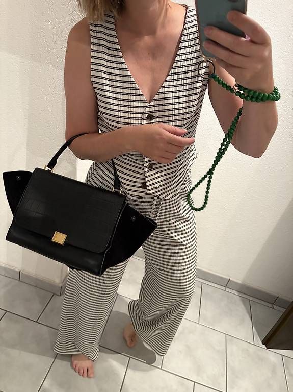 Sacs femmes: Celine Trapez Tasche Kroko – D'occasion à Unterägeri par mar_96hk 1
