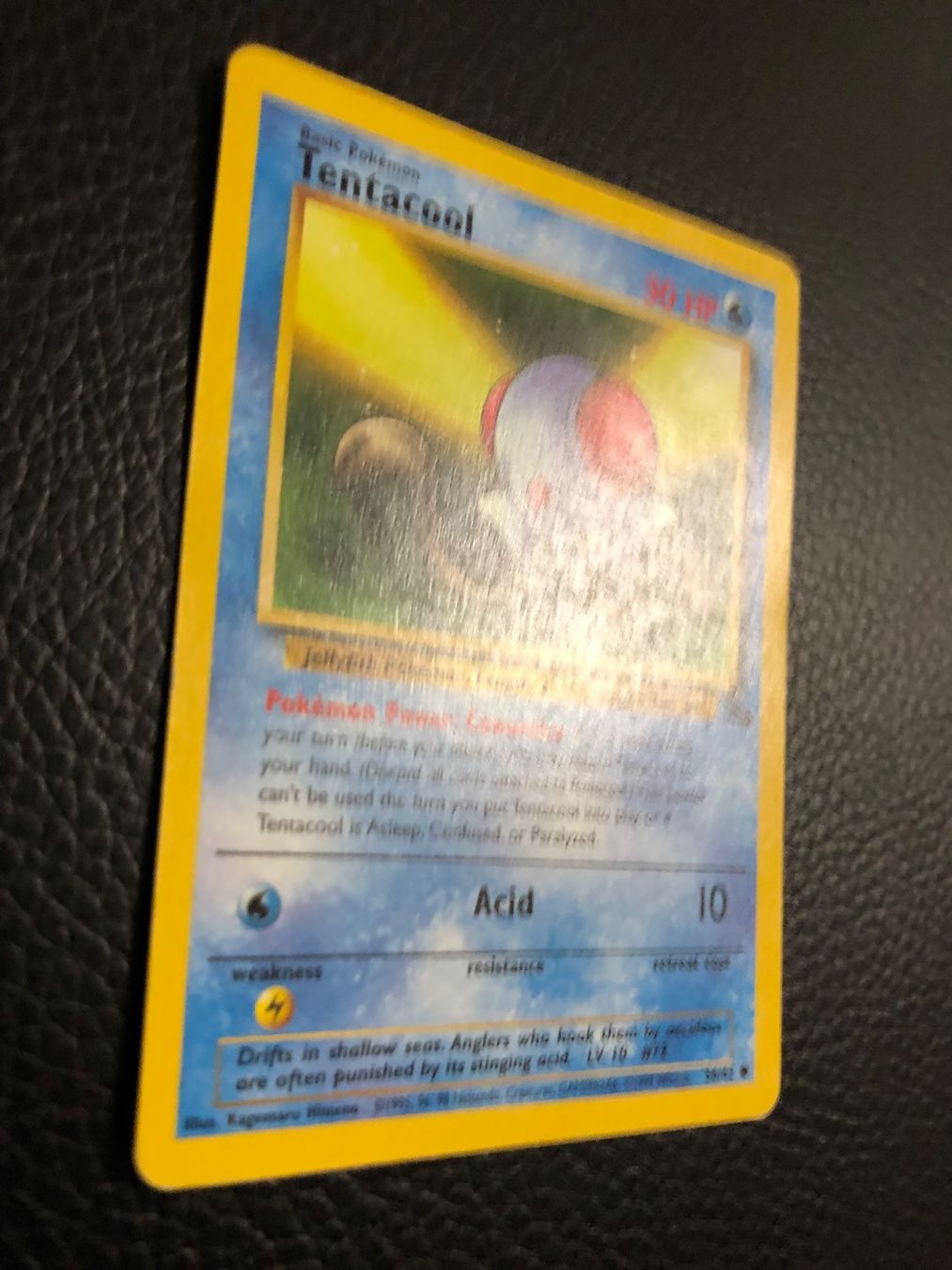 Pokémon Carte collezionabili: Fossil Tentacool 56/62 Ab 1 – Usato da Paradiso venduto da Pkmn10 1