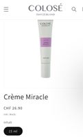 2x 15ml Miracle Anti-Age Crème - NEU & OVP!