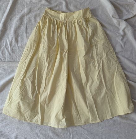 Cider skirt yellow size S new with tags