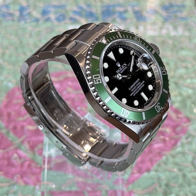 Orologi: Rolex Submariner "Kermit" 16610LV – Usato da Genève venduto da minty.watches 2