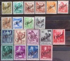 SVISLANDO 1942: Timbres de service «Officiel», **