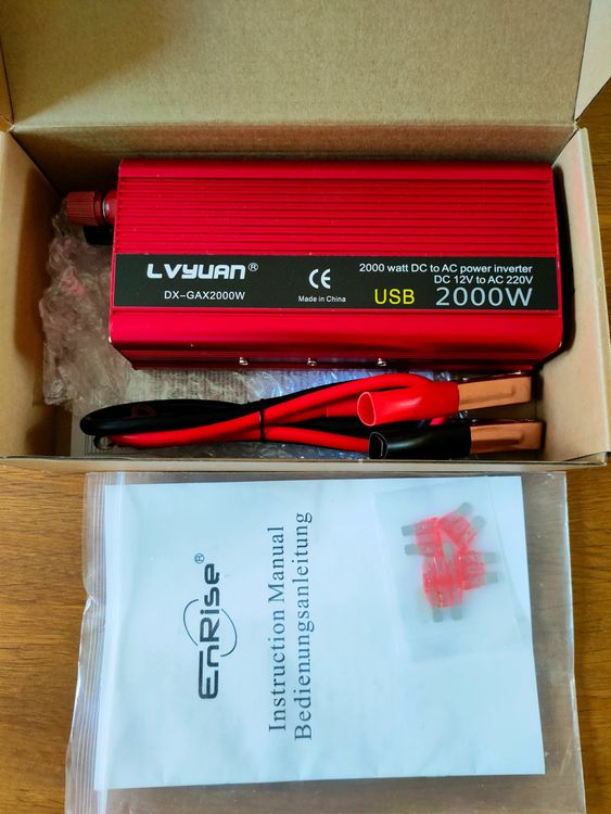 Inverter Lvyuan. 2000W | Kaufen auf Ricardo