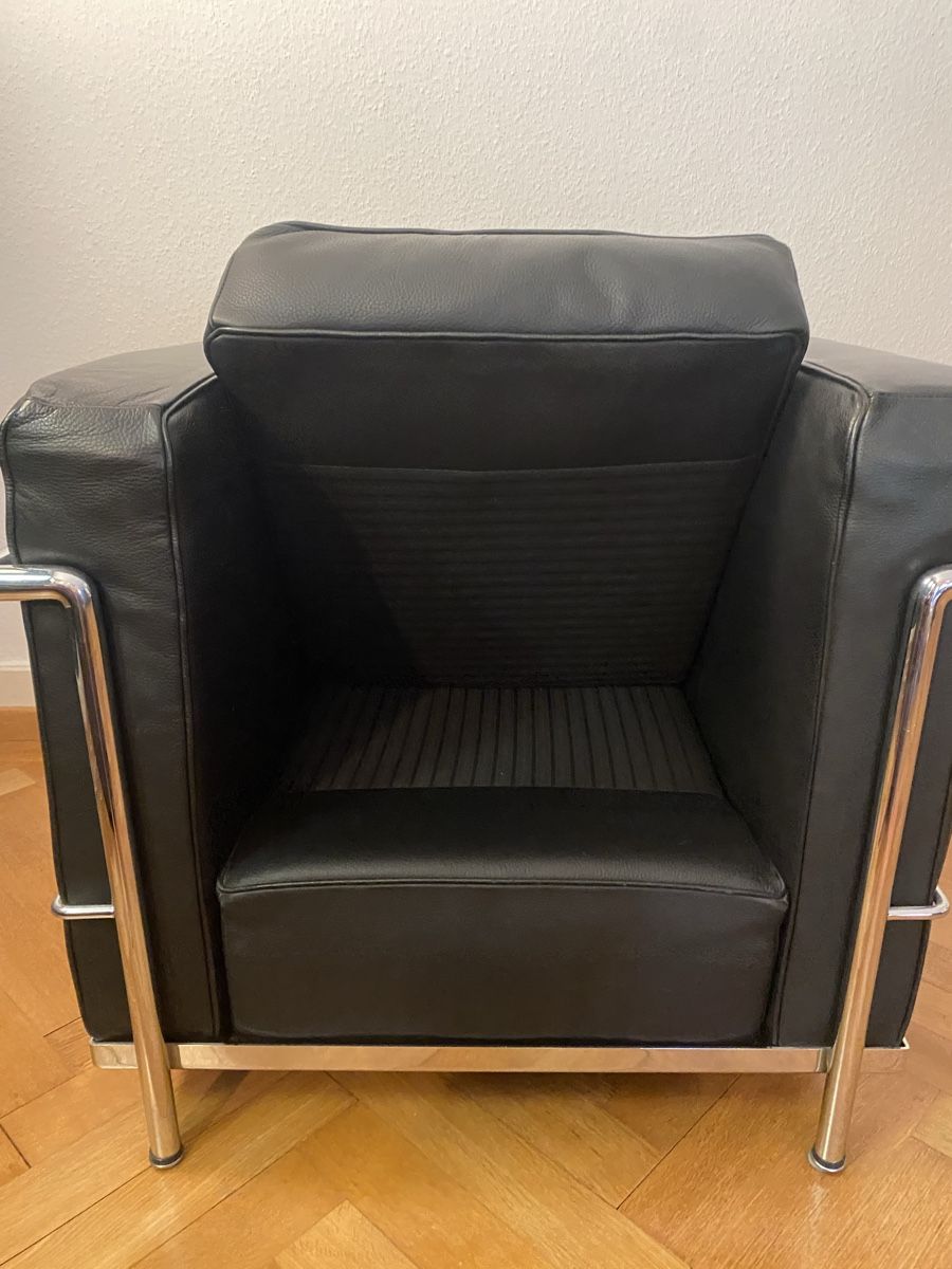 Poltrone: Design Sessel Chair LC2 Corbusier Stil – Usato da Olten venduto da sportwelt 7