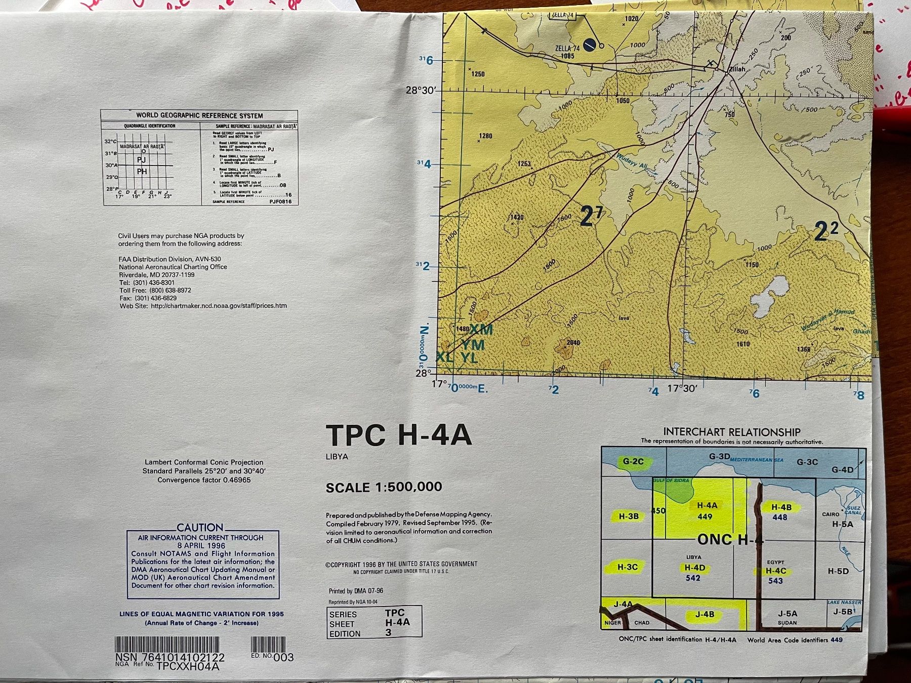 Cartine & Atlanti: Cartes navigation aérienne vintage TPC & ONC – Usato da Nyon venduto da Moeda 2