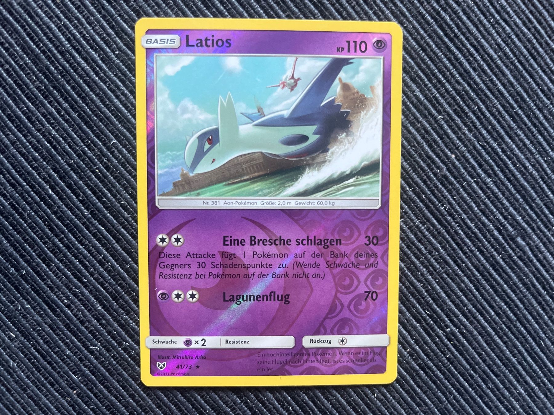 Pokémon Carte collezionabili: Pokemon Latios Reverse Holo Shining Legends Near Mint – Nuovo (secondo la descrizione) da Wabern venduto da Collectfun