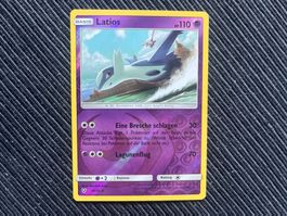 Pokemon Latios Reverse Holo Shining Legends Near Mint