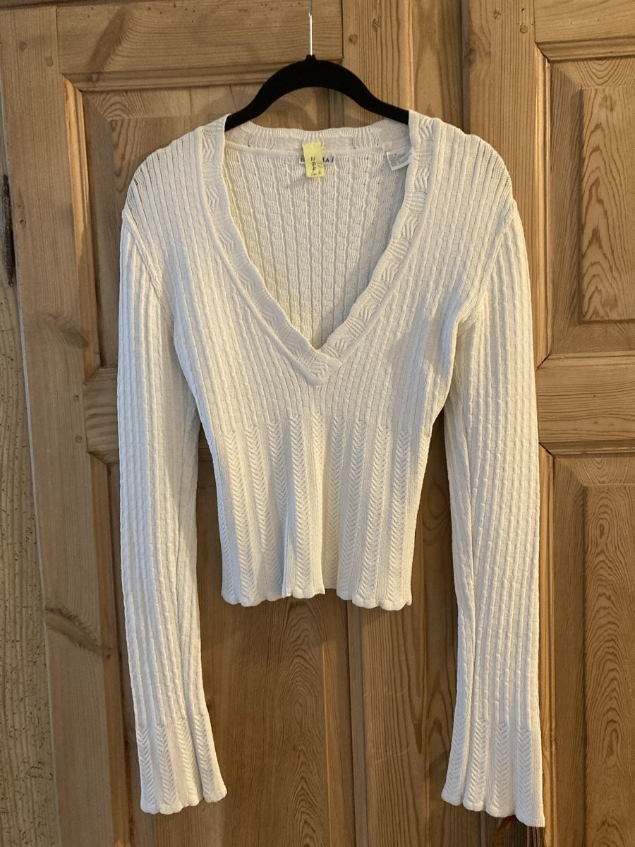 Alaia : Azzedine Alaia Vintage Strick Pullover weiss weiss 36 S – Usato da Winterthur venduto da Jolie-Joli 3