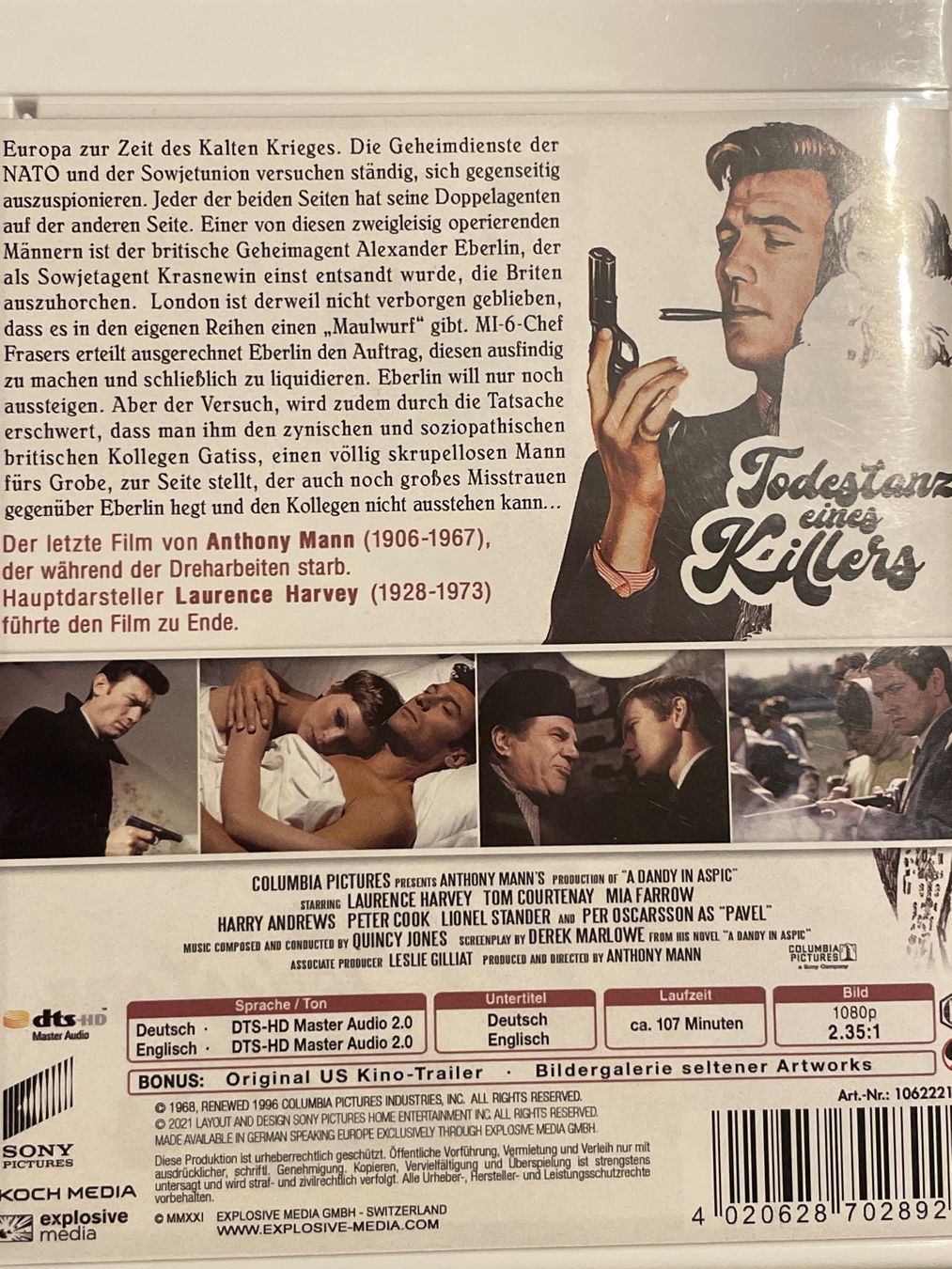 Tutti i DVDs: Todestanz eines Killers  (1968) – Nuovo (secondo la descrizione) da Waldenburg venduto da Gonzo8 1