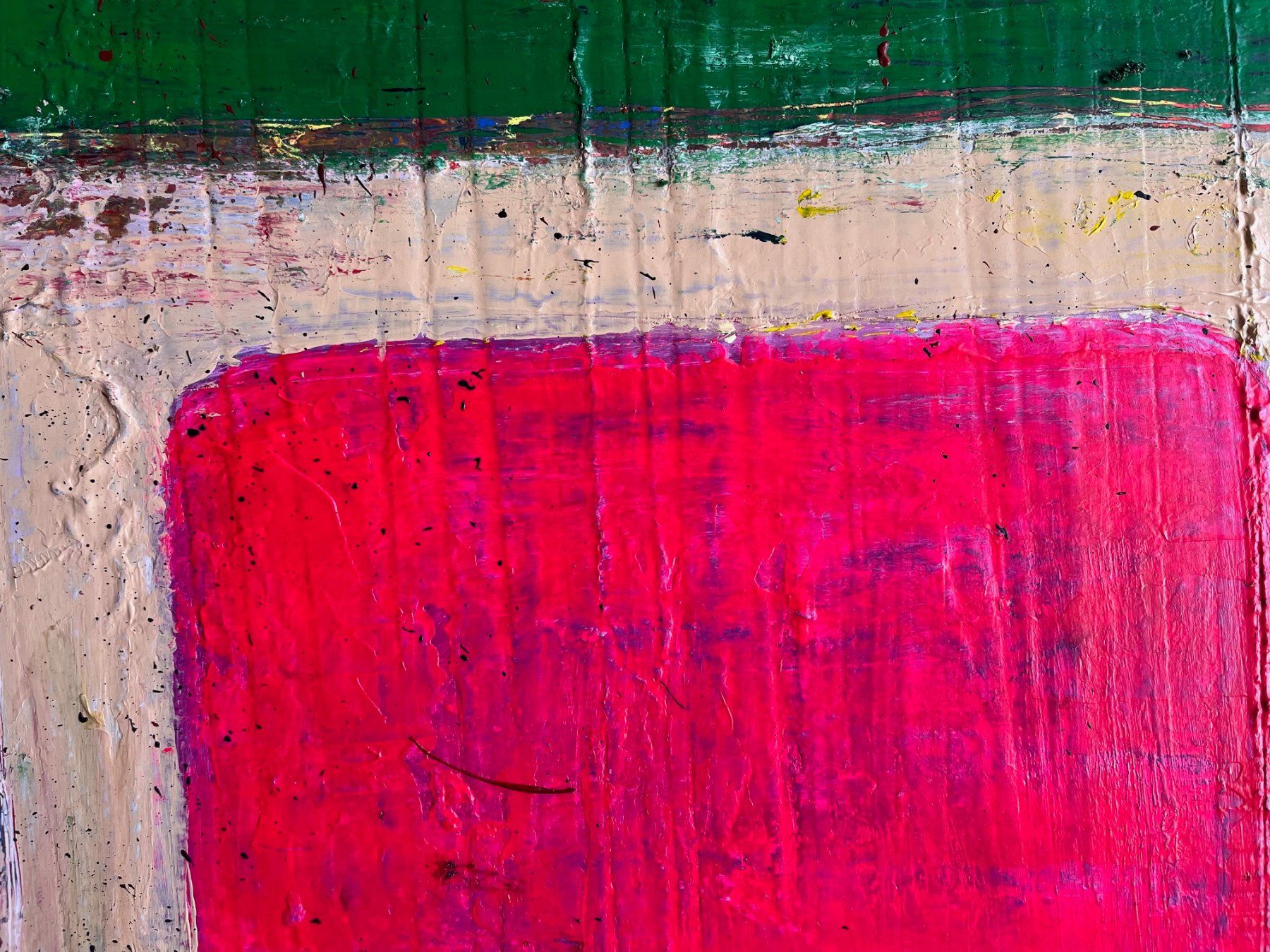 Dipinti: COLOR BLOCK FARBFELD MALEREI ORIGINAL HANDGEMALTES BILD – Nuovo e nell'imballaggio originale da Potsdam venduto da collectedforms 4