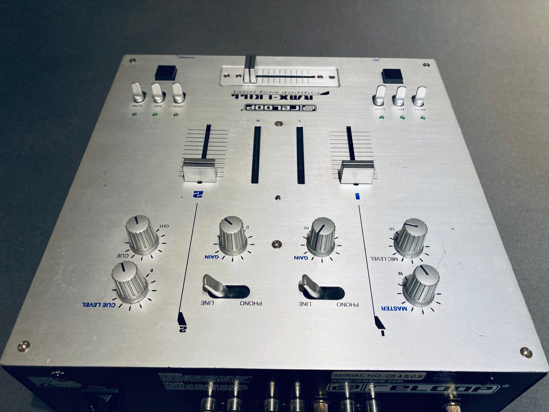 Reloop Console di mixaggio: Reloop Mixer: RMX-I Killer – Difettoso da Stein AG venduto da kikki1979