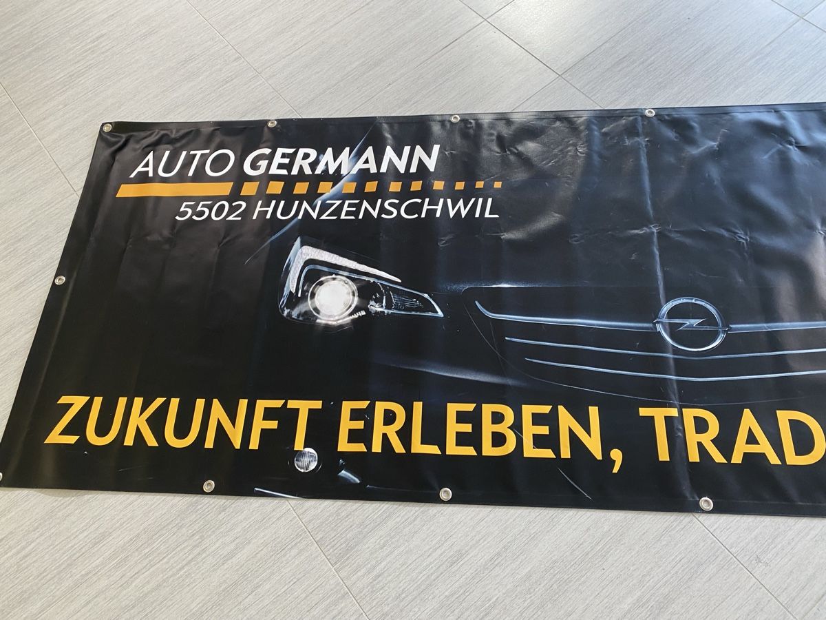 Opel Automobili: Blache von Opel 1x3m – Usato da Hägglingen venduto da Karin0802 6