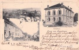 Basadingen TG // 1903 Schulhaus Schmiedgasse