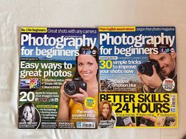 Livre, magazine de photo en anglais