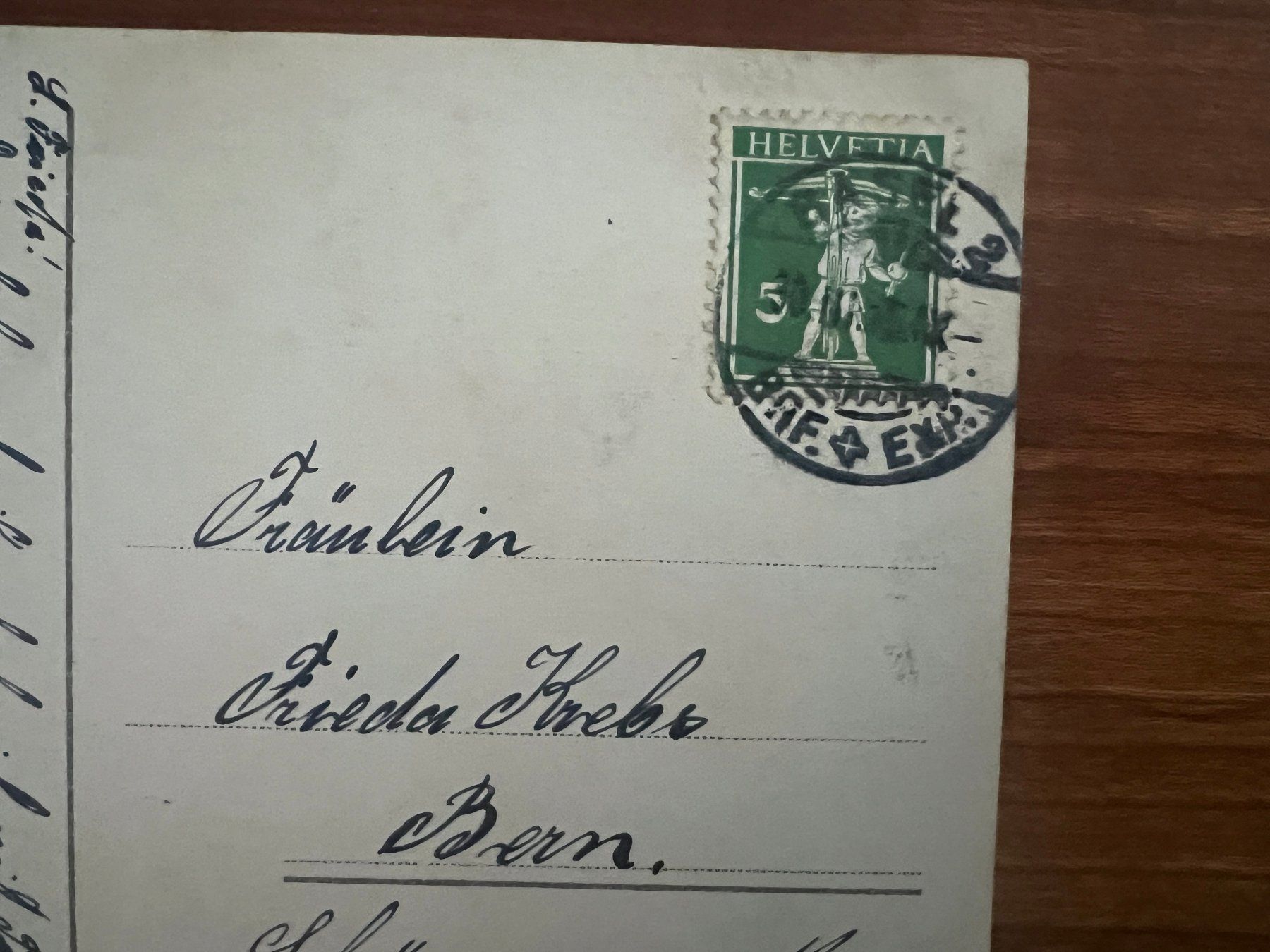 Ansichtskarten: AK   1915  Basel   (G3115) – Gebraucht aus Hinwil von Sidi4 1