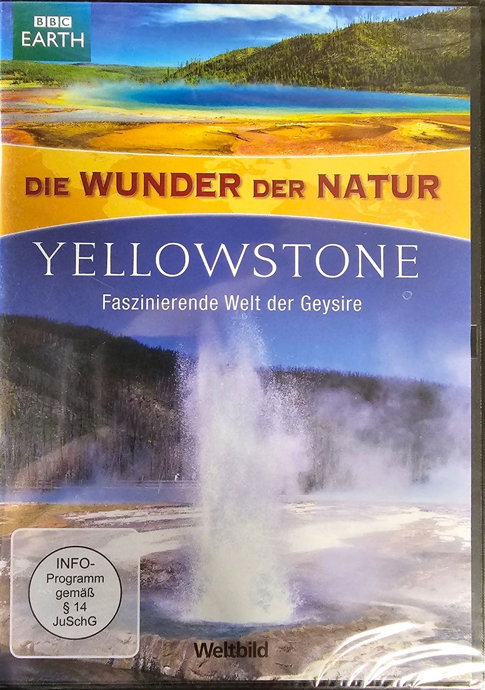 Tutti i DVDs: Die Wunder der Natur - Yellowstone – Nuovo e nell'imballaggio originale da Wahlen b. Laufen venduto da Cg10