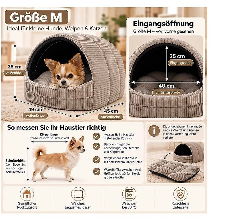 Liege- & Schlafplätze: Hundebetten  – Gebraucht aus Altstätten SG von fri_2q5z 1