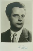 Bernard Horst (1905-1979) Schriftsteller - Autogramm