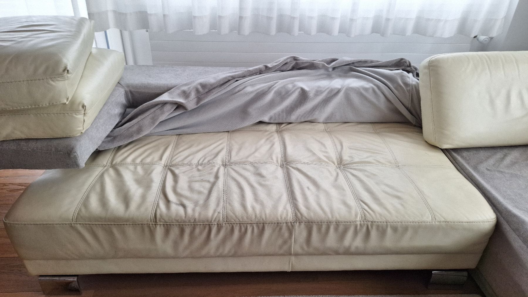 Divani: Ecksofa Echtleder 300 x 175 – Difettoso da Buchs SG venduto da Apfelbaum 1