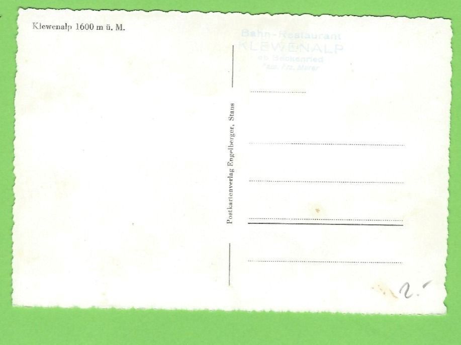 Cartoline postali: Klewenalp – Nuovo (secondo la descrizione) da Zürich venduto da t24_de 1