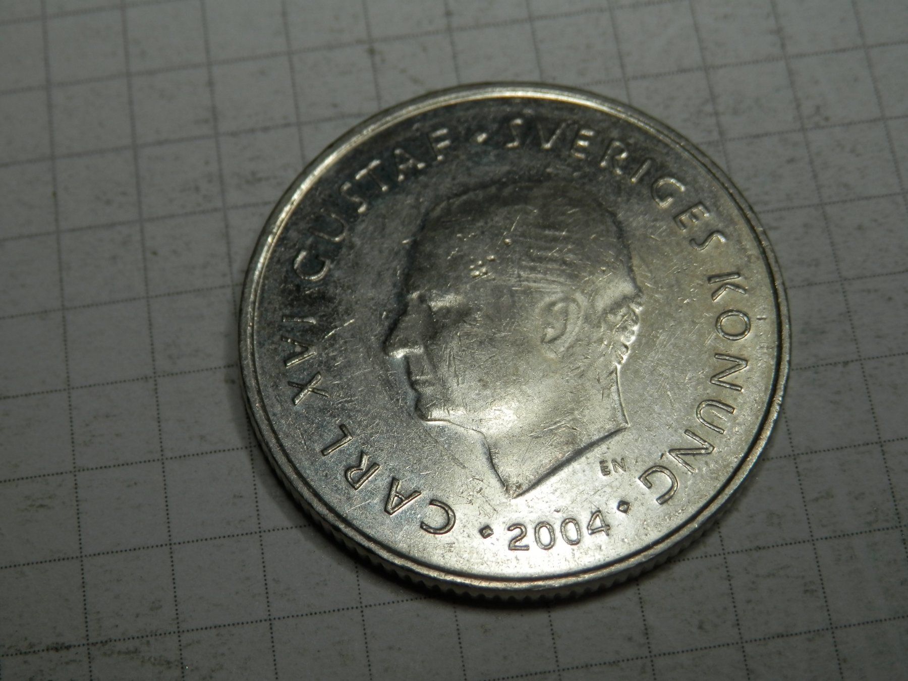 Tutti le monete: Schweden  1 Krone, 2004 – Usato da Weiach venduto da weiach81 1