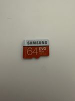 MicroSD Karte Samsung EVO Plus 64GB neu und originalverpackt
