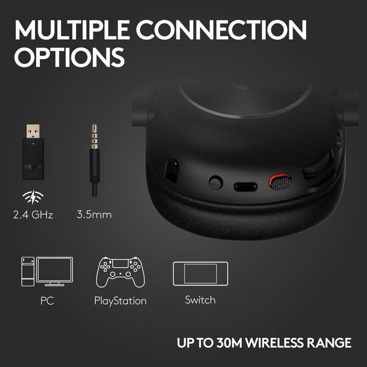 Logitech Cuffie: Logitech G PRO X 2 Lightspeed Wireless Gaming Headset – Nuovo (secondo la descrizione) da Arth venduto da xtheLionex 3