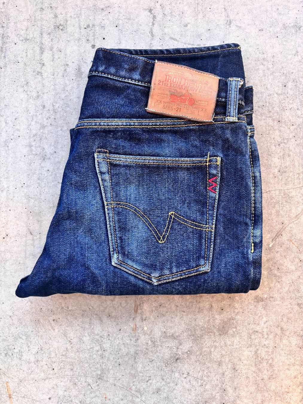 Iron Heart Jeans: Iron Heart 666s 21oz Selvedge – Usato da Thun venduto da maddox75