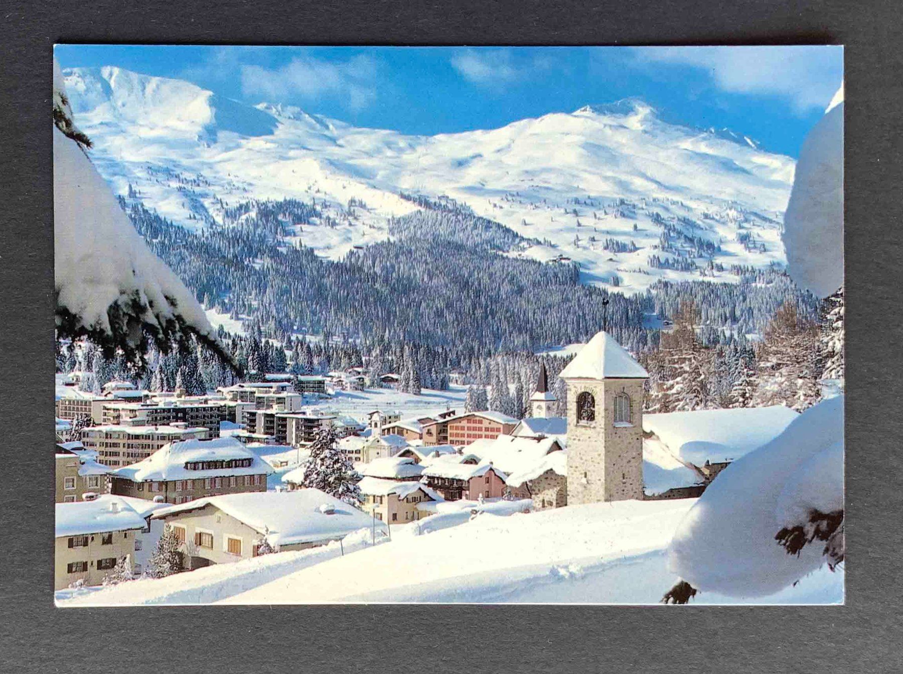 Cartoline postali: AK Lenzerheide Piz Danis Stätzerhorn – Usato da Goldau venduto da artelier1