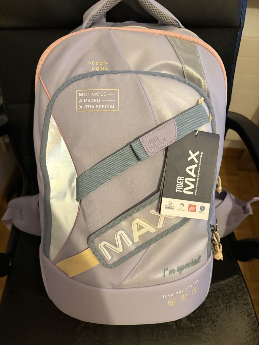 Zaini: Rucksack Tiger Max lila neu mit Etikett – Nuovo (secondo la descrizione) da Zuchwil venduto da simge_1907 1
